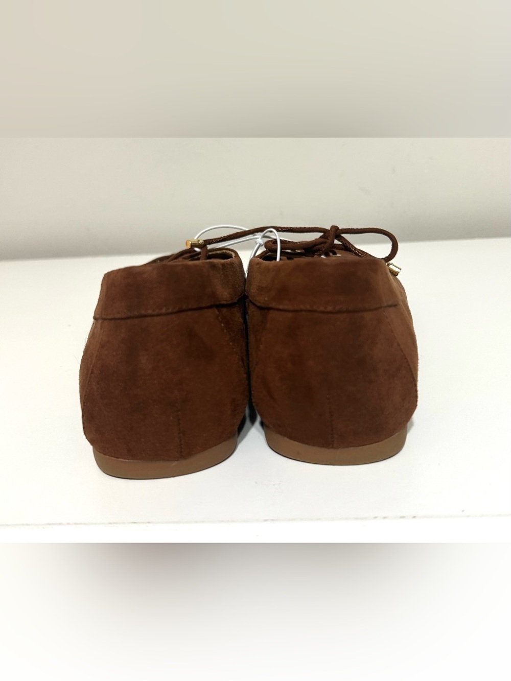 NWT Women’s Brown Suede J. Crew Boat Shoes - Picture 7 of 11